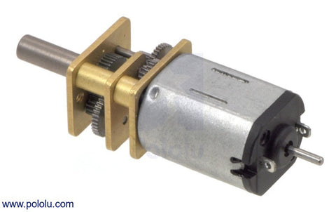 298:1 Micro Metal Gearmotor HP with Extended Motor Shaft